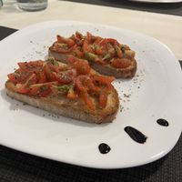 Bruschettaa  at Mani in Pasta in Benidorm