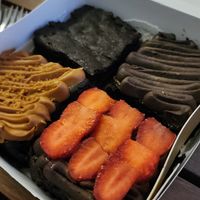 Assorted brownies - Biscoff is my favourite at FIG - The Bakery - Takeout & Delivery  in Mumbai