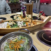   at Chongqing Donghua Temple Vegetarian Hot Pot in Chongqing