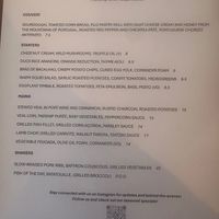 I got the starter and the main (VG.) at OLI wine&dine in Lagos