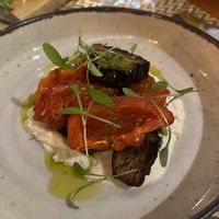 Eggplant timbale  at OLI wine&dine in Lagos