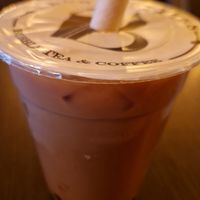 Brown sugar boba tea with oat milk at Viet Pho & Bobaguettes in North London