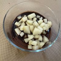 Chocolate dessert (from the menu but made gluten-free) at Cor del Pilar in Valencia