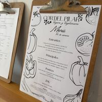 Weekend menu at Cor del Pilar in Valencia