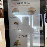 Menu  at Burger Lounge  in Manhattan Beach