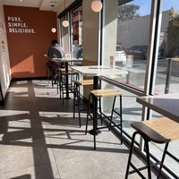 Seating   at Burger Lounge  in Manhattan Beach