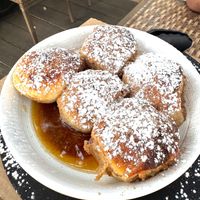 Cinnamon Naughty Nots, OMG the best! Sooo tasty!  at Back Porch Pizza Bar in Mount Dora