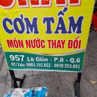 Sign at Co Tâm Chay in Ho Chi Minh City