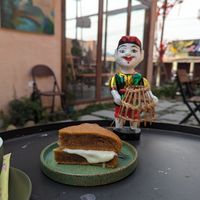 Carrot cake at Chạm Bakery Cafe in Ninh Binh