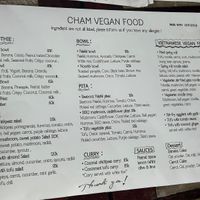 Full separate menu    at Chạm Bakery Cafe in Ninh Binh