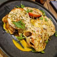 Parmigiana at 22 Brasas Bar in Guadarrama