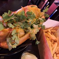 Fried tofu bahn mi at Banh Banh in Copenhagen