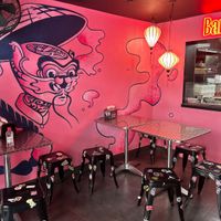 Seating area   at Banh Banh in Copenhagen