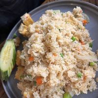 Fried rice with tofu vegan  at Bangkok Bistro  in Fort Wayne