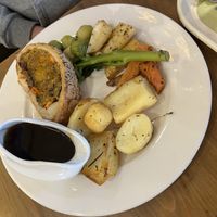 Vegan wellington  at Notcutts Garden Centre in Nottingham