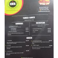 Menu (vegon options marked with leaf) at The 881 Grab & Go in Hartford