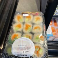 Vegetable brown rice roll (vegan)  at Common Ground Co-op in Urbana