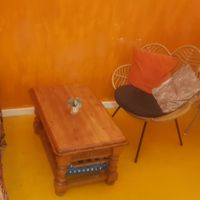 Cosy upstairs seating at Lui's By The Park in Tynemouth