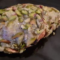 Pistachio croissant #Veganuary at Lui's By The Park in Tynemouth