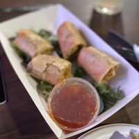 Spring rolls   at XO in Swansea
