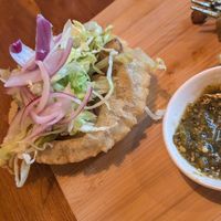 Fluffy veggie tacos (2 served) at Mexicuban Restaurant & Lounge  in Renton
