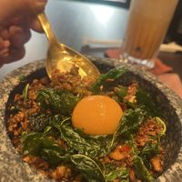 Tofu mit „Ei“   at Vegan Pranakhon in Bangkok