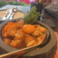 „Pork & Egg“   at Vegan Pranakhon in Bangkok