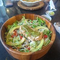 Pesto bowl at Vegan Pranakhon in Bangkok