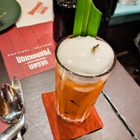 Thai Iced Tea at Vegan Pranakhon at Vegan Pranakhon in Bangkok