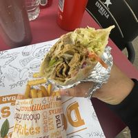 seitan dürum   at Doner Kebab Show in Barcelona