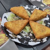 Hashbrowns at Doner Kebab Show in Barcelona