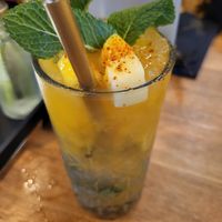Spicy Mango Mojito at Green Gold Café in Langballig
