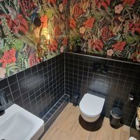 WC at Green Gold Café in Langballig