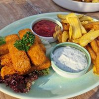 Kindermenü Vish Friends at Green Gold Café in Langballig