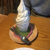 ice cream at Cook and Book 쿡앤북 in Seoul