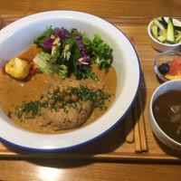 love of my life.... oh I mean hamburger with rice at Cook and Book 쿡앤북 in Seoul