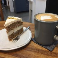 עוגת גזר טבעונית at Cook and Book 쿡앤북 in Seoul