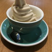 Vegan soft serve! at Cook and Book 쿡앤북 in Seoul