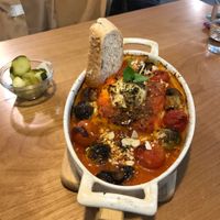 Oven-grilled jeju Tofu at Cook and Book 쿡앤북 in Seoul