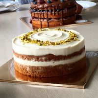 Carrot cake at Cook and Book 쿡앤북 in Seoul