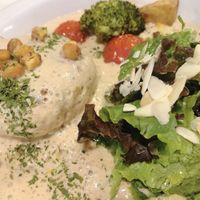 Too much sauce... at Cook and Book 쿡앤북 in Seoul