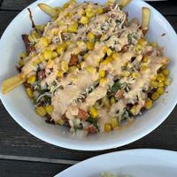 Esquite fries  at BZ Taco in Redlands