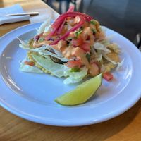 Vegan Fish taco  at BZ Taco in Redlands