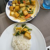 Red curry  at SB Kamala Beach Cafe Restaurant in Phuket