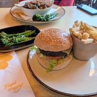 Moving Mountains burger at Brightside in Stretton