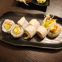 Vegetable roll at Idy Sushi Rolls in Idyllwild