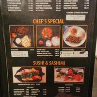 Menu at Idy Sushi Rolls in Idyllwild