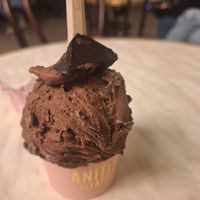 Vegan chocolate cookies at Anita La Mamma del Gelato -  Penn Plaza in New York City