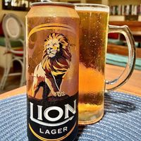 Lion beer  at Puppets in Galle