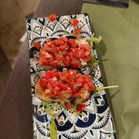 2/4 bruschette ;) at Montaina Ristorante Pizzeria Catania in Catania